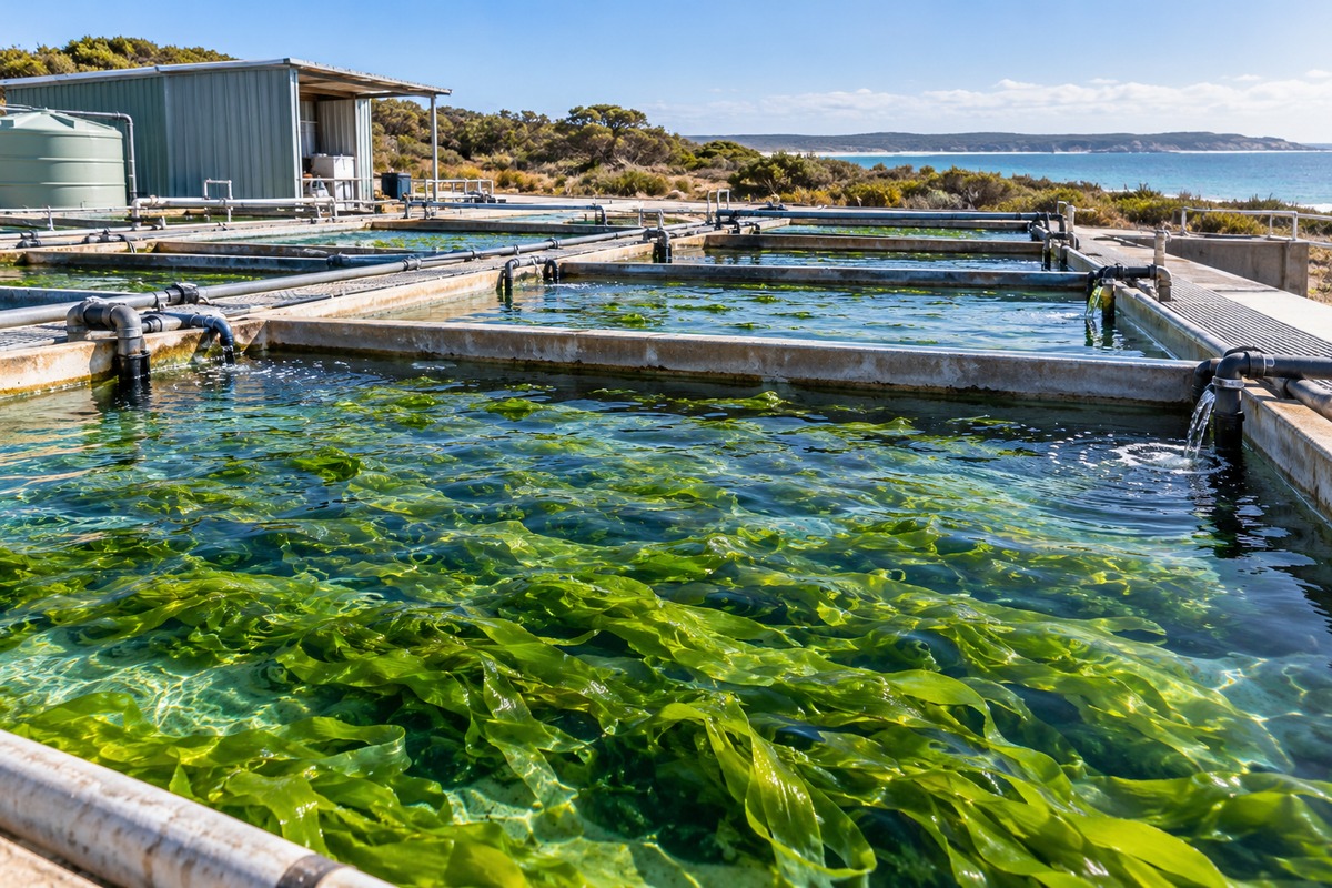 Seaweed biomass for material research