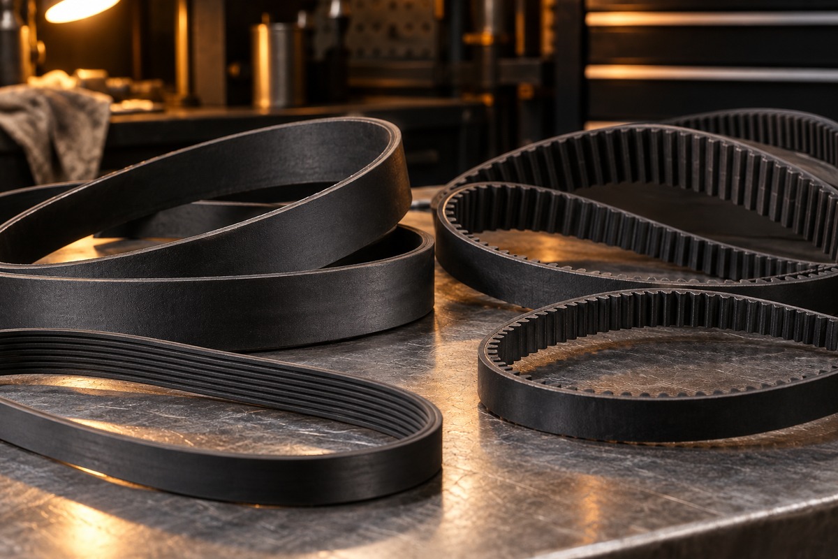 Industrial transmission belts